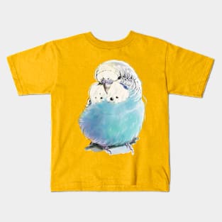 Watercolor Parrot Kids T-Shirt